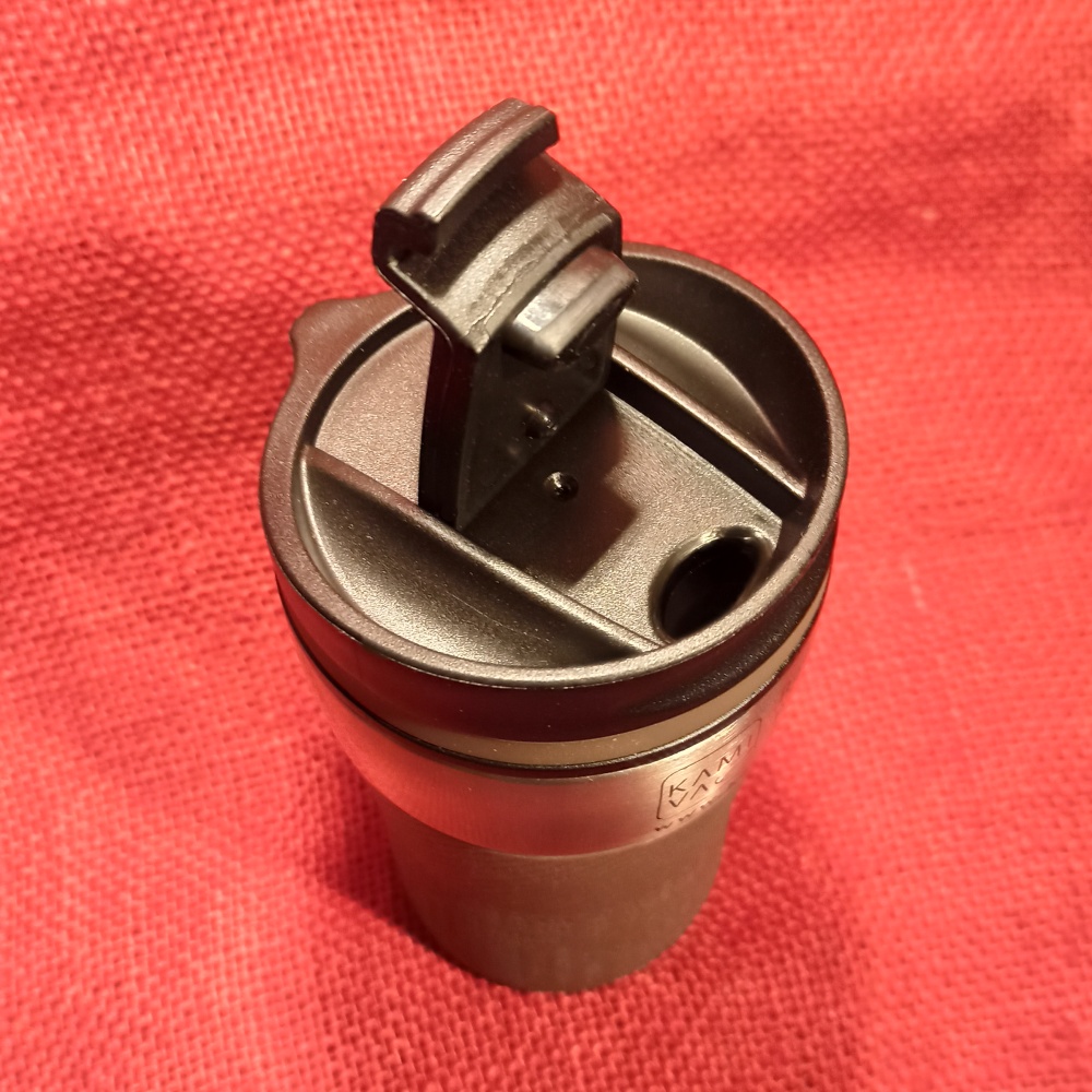 Kamikava termohrnek - 220 ml hnědý