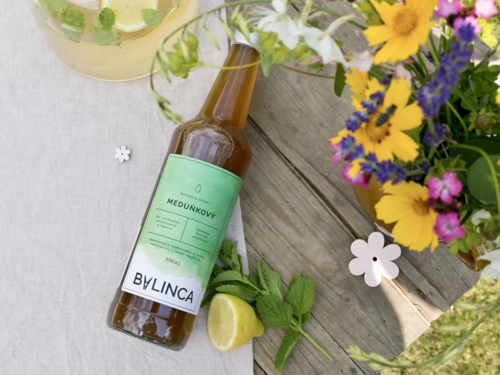 Bylinkový sirup: Meduňkový 500ml