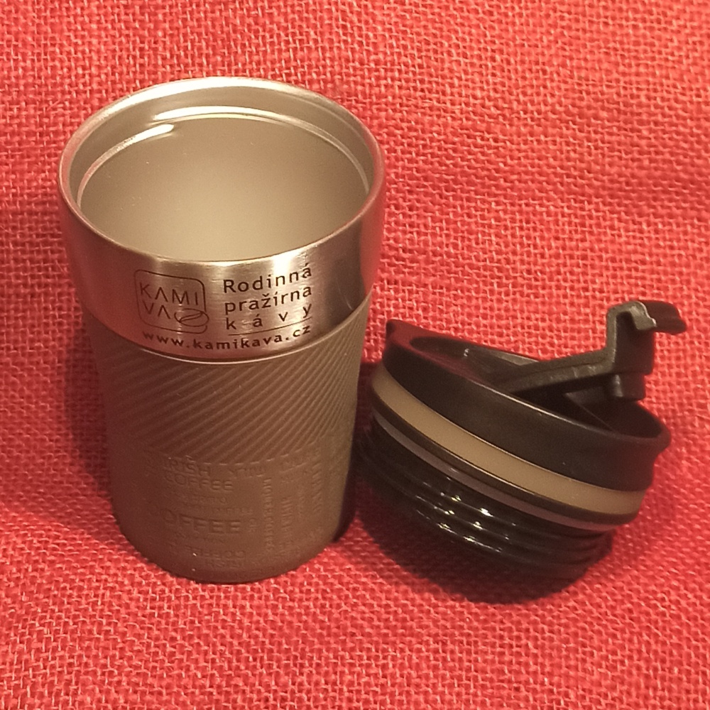 Kamikava termohrnek - 220 ml hnědý